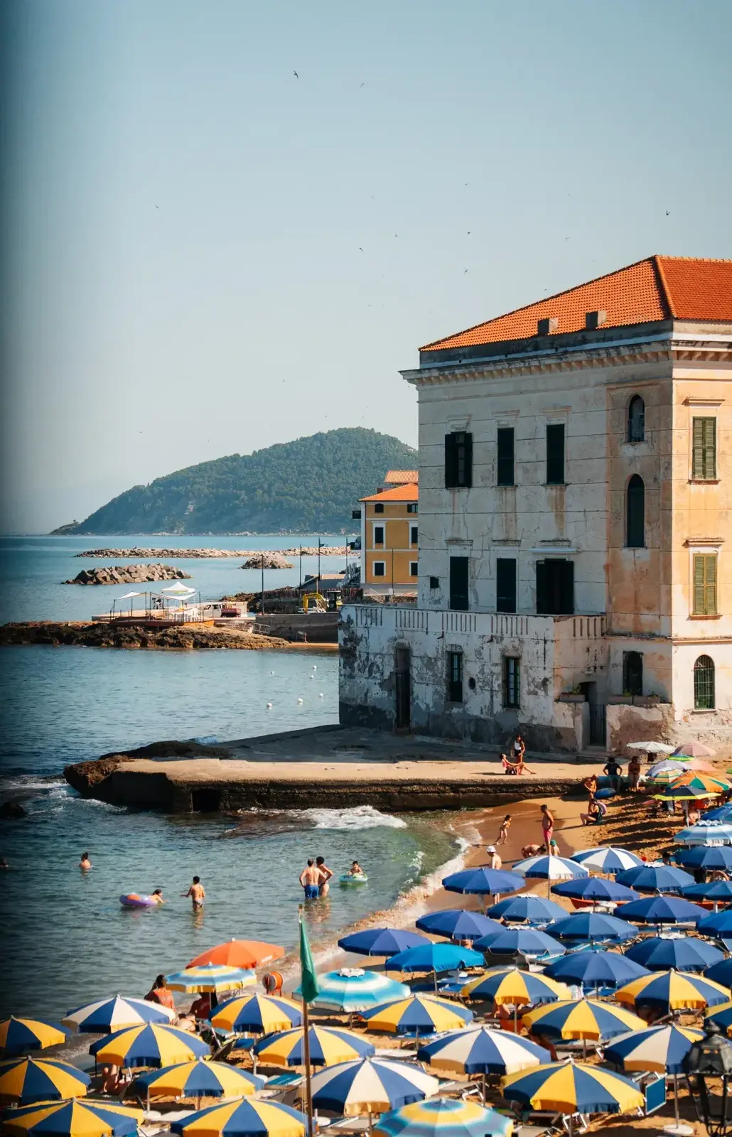 Il lungomare di Santa Maria di Castellabate